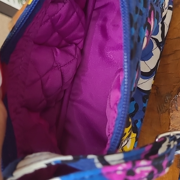 Vera Bradley African Violet Frannie Crossbody Bag - Picture 9 of 10